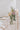 A wedding table arrangement of three bud vases in pretty pastel flowers from Manchester wedding florist The Flower Lounge